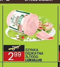 Szynka Delikatna Lukullus promocja w Wafelek