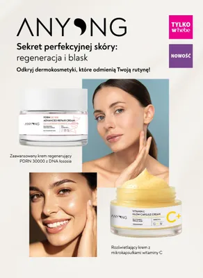 Krem regenerujący Anyong PDRN 30000 Advanced Repair Cream z DNA łososia promocja w Hebe
