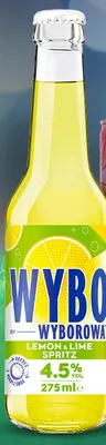 Napój alkoholowy Wyborowa Wybo Lemon & Lime Spritz 4,5% promocja w Biedronka