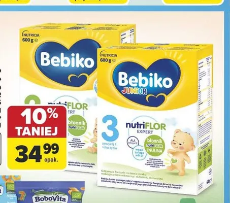 Mleko modyfikowane Bebiko Junior 3 promocja w Carrefour