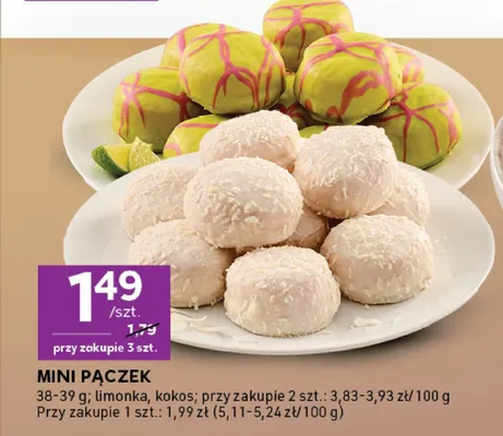 Mini pączek promocja w Stokrotka