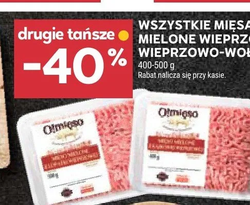 Mięso mielone wieprzowe O!Mięso promocja w Stokrotka