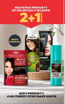 Farba do włosów Garnier Color Sensation promocja w Netto