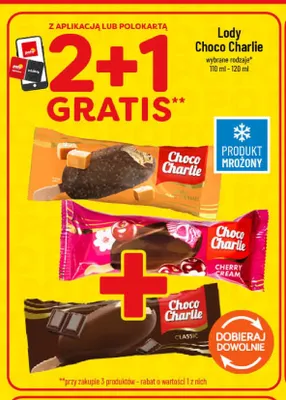 Lody Choco Charlie Caramel promocja w POLOmarket