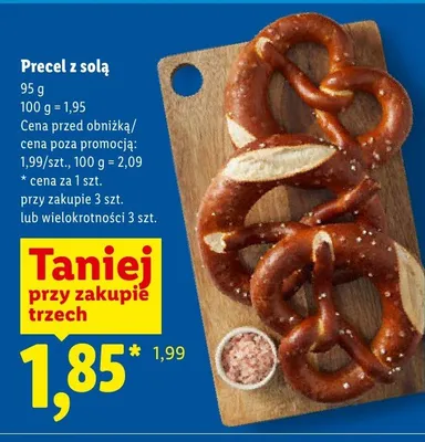 Precel z solą promocja w Lidl