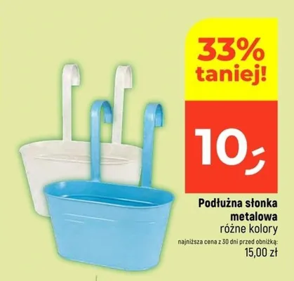 Podłużna osłonka metalowa promocja w Dealz