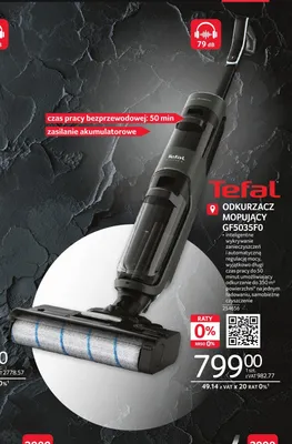 Odkurzacz mopujący Tefal GF5035F0 promocja w Selgros