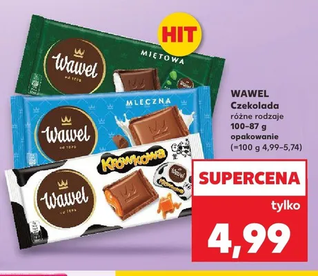 Czekolada Wawel promocja w Kaufland