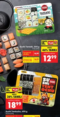 Sushi tamaki promocja w Biedronka