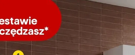 Glazura Iberia cotto promocja w Castorama
