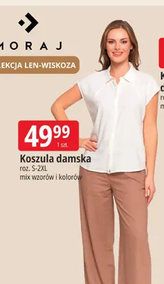 Koszula damska Moraj promocja w Leclerc