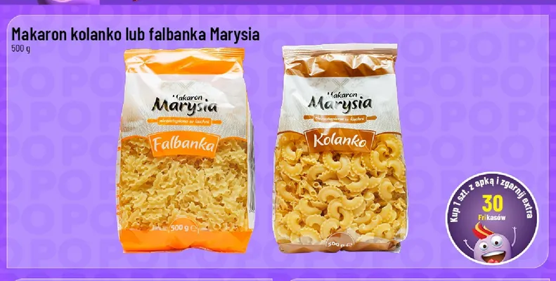 Makaron kolanko Marysia promocja w POLOmarket