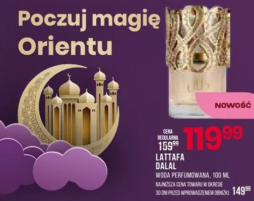 Woda perfumowana dalal promocja w Drogerie Natura