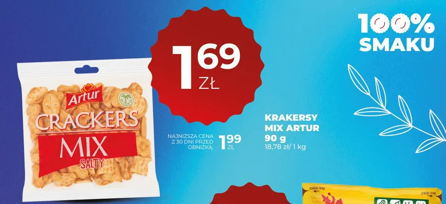 Krakersy mix salty promocja w Duży Ben