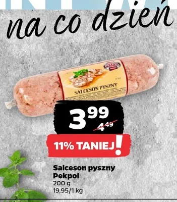 Salceson pyszny Pekpol promocja w Netto