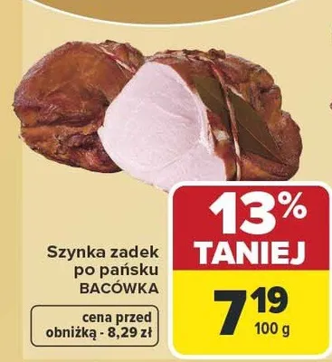 Szynka zadek po pańsku promocja w Carrefour