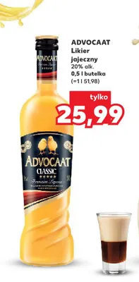 Likier jajeczny Advocaat promocja w Kaufland
