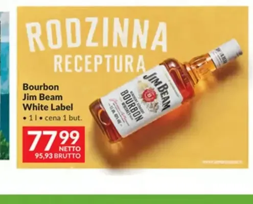 Bourbon Jim Beam White Label promocja w Makro