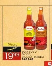 Sos słodko-pikantny chili Tao Tao promocja w Wafelek