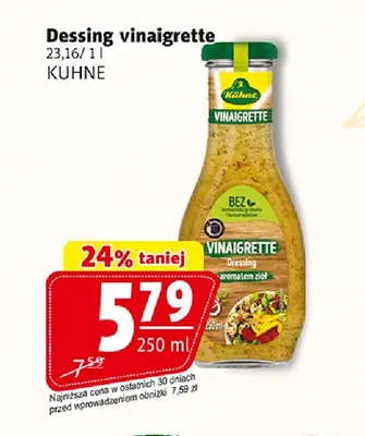 Dressing vinaigrette Kühne promocja w Prim Market