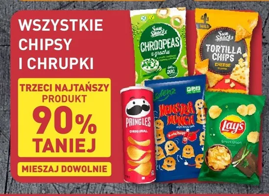 Tortilla Chips Cheese Sun Snacks promocja w Aldi