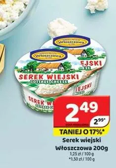 Serek wiejski Włoszczowa promocja w Delfin