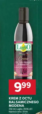 Krem z octu balsamicznego Modena Luglio promocja w Stokrotka
