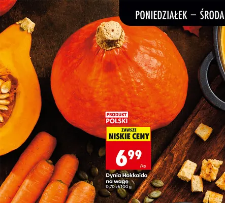 Dynia Hokkaido promocja w Biedronka