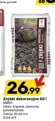 Zrębki dekoracyjne Sobex promocja w Bricomarche