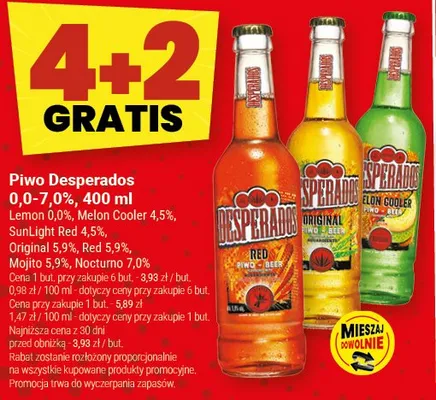 Piwo Desperados promocja w Twój Market