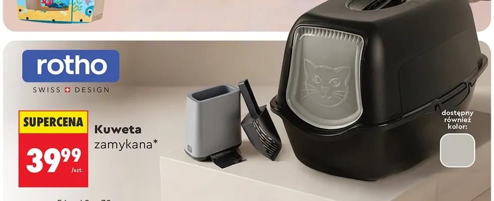 Kuweta zamykana promocja w Biedronka