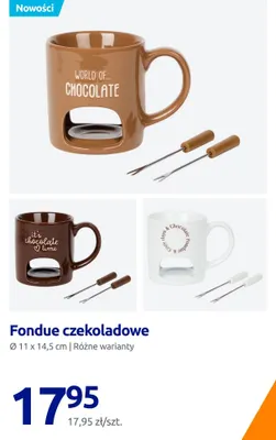 Fondue czekoladowe promocja w Action
