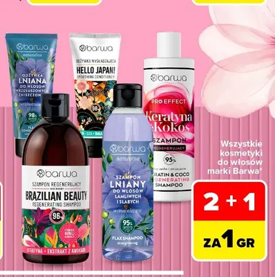 Szampon do włosów regenerujący Barwa Brazilian Beauty promocja w Carrefour