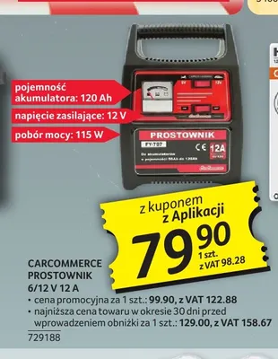 Prostownik Carcommerce promocja w Selgros