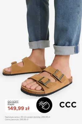 Klapki Go Soft promocja w CCC