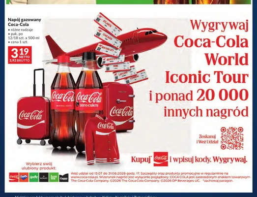 Napój gazowany Coca-Cola Original Taste wielopak promocja w Makro