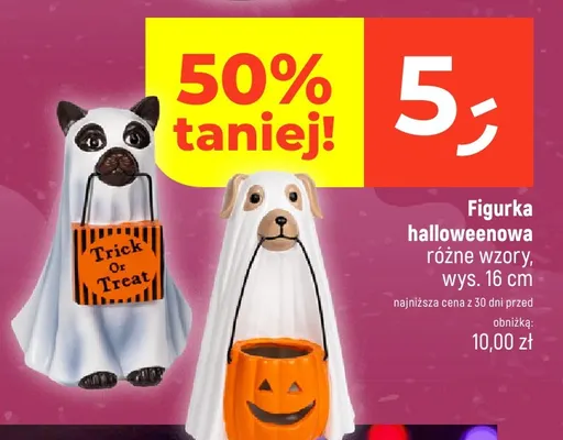 Figurka halloweenowa promocja w Dealz