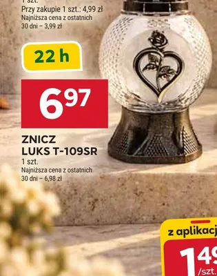 Znicz Luks T-109SR promocja w Stokrotka