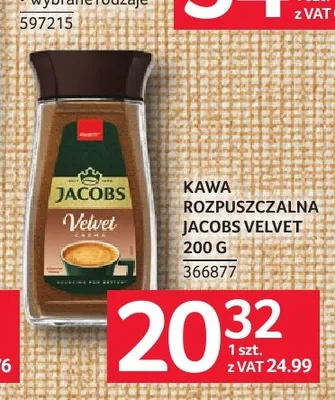 Kawa rozpuszczalna Jacobs Velvet promocja w Selgros