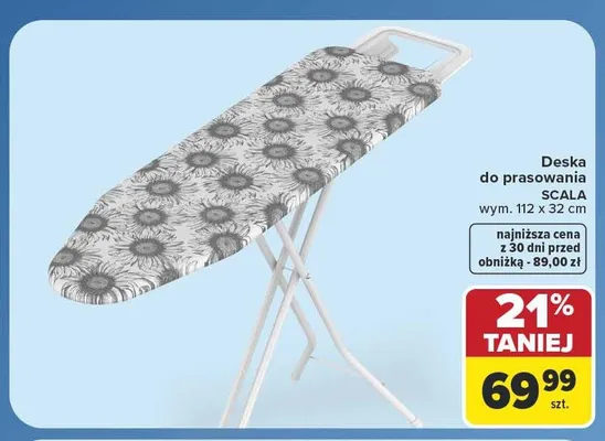 Deska do prasowania Scala promocja w Carrefour