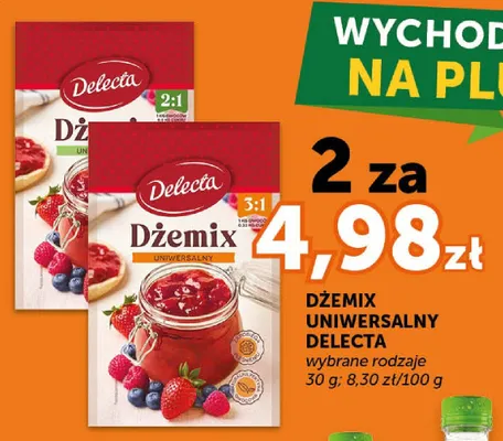 Dżemix uniwersalny 2:1 Delecta promocja w Groszek