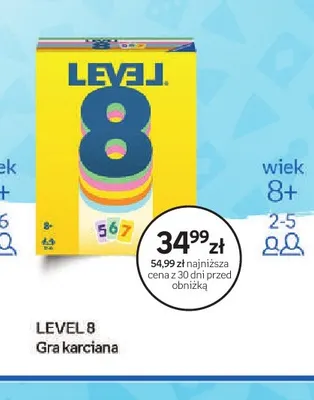 Gra karciana Level 8 Ravensburger promocja w Empik