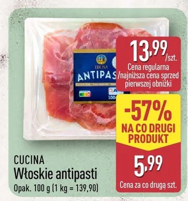 Włoskie antipasti promocja w Aldi