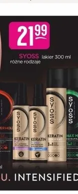 Lakier do włosów Syoss promocja w Drogerie Jasmin