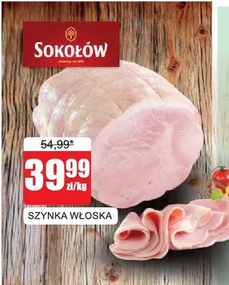 Szynka Włoska Sokołów promocja w Bingo