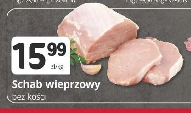 Schab wieprzowy bez kości promocja w Marketvita