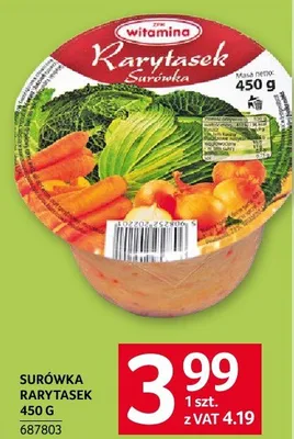 Surówka Rarytasek 450 g promocja w Selgros