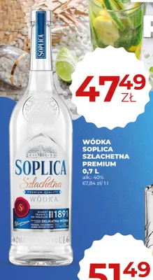Wódka Soplica Szlachetna Premium promocja w Duży Ben