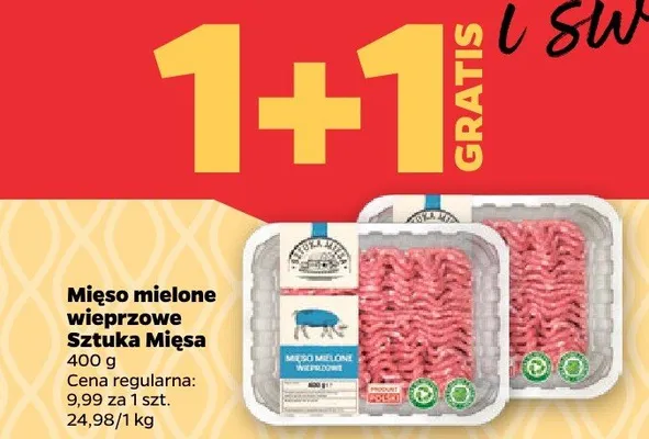 Mięso mielone wieprzowe promocja w Netto