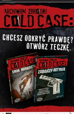Gra Archiwum Zbrodni Cold Case Zabójczy Artykuł Thinkfun promocja w Empik